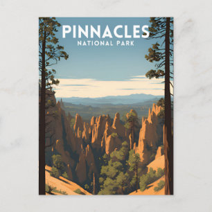 Carte Postale Parc national des Pinnacles Vintage