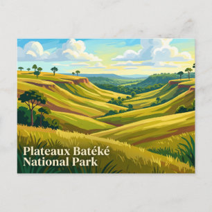 Carte Postale Parc national des Plateaux Batéké Gabon