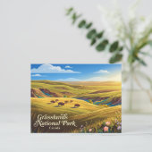 Carte Postale Parc national des Prairies Canada (Debout devant)