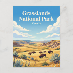 Carte Postale Parc national des Prairies Canada