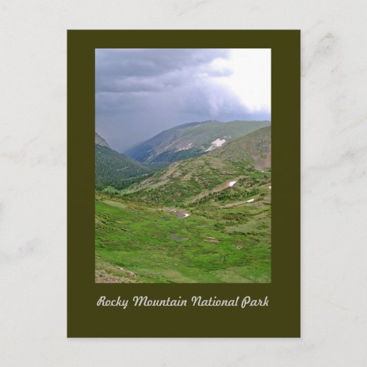 Carte Postale Parc national des Rocheuses (Devant)