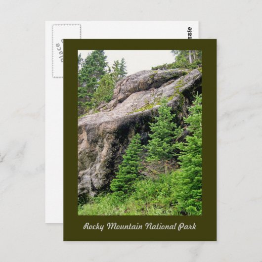 Carte Postale Parc national des Rocheuses (Devant / Derrière)