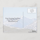 Carte Postale Parc national des Rocheuses (Dos)