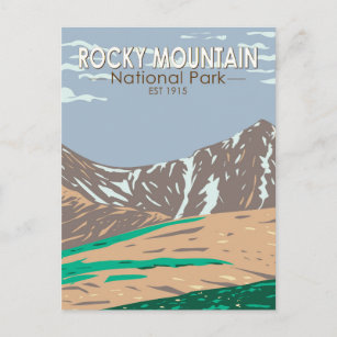 Carte Postale Parc national des Rocheuses Colorado Grays Peak