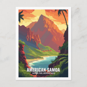 Carte Postale Parc national des Samoa américaines USA National P