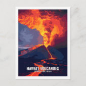 Carte Postale Parc national des volcans d'Hawai'i Hawaii USA (Devant)