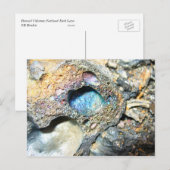 Carte Postale Parc national des volcans d'Hawaii Lava (Devant / Derrière)