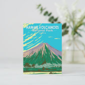 Carte Postale Parc national des volcans d'Hawaii Mauna Loa Vinta (Debout devant)