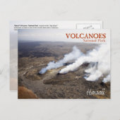 Carte Postale Parc national des volcans d'Hawaii (UNESCO whs) (Devant / Derrière)