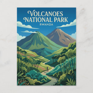Carte Postale Parc national des Volcans Rwanda