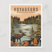 Carte Postale Parc national des Voyageurs Minnesota Voyage (Devant)
