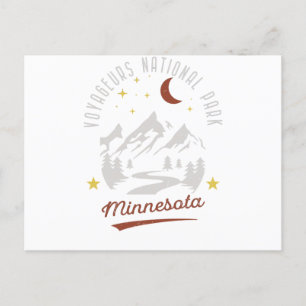 Carte Postale Parc national des Voyageurs vintages Minnesota