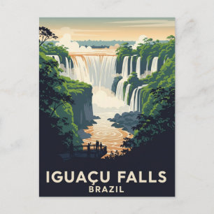 Carte Postale Parc national d'Iguazu Brésil