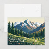 Carte Postale Parc national d'Inderkilla Inde (Devant / Derrière)
