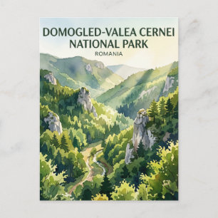 Carte Postale Parc national Domogled-Valea Cernei Roumanie