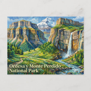 Carte Postale Parc national d'Ordesa et du Mont-Perdu Espagne