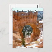 Carte Postale Parc national du Bryce Canyon (Devant / Derrière)