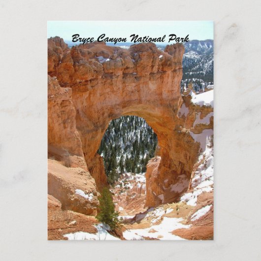 Carte Postale Parc national du Bryce Canyon (Devant)