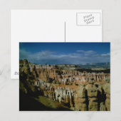 Carte Postale Parc national du Bryce Canyon (Devant / Derrière)