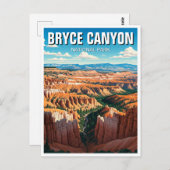Carte Postale Parc national du Bryce Canyon Utah (Devant / Derrière)