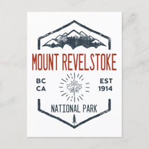Carte Postale Parc national du Canada du Mont-Revelstoke