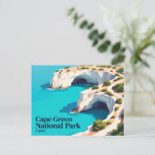 Carte Postale Parc national du cap Greco Chypre (Debout devant)