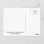 Carte Postale Parc national du Cocovado Côtes (Dos)