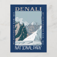 Parc national du Denali Alaska Mont Huntington Ret