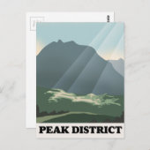 Carte Postale Parc national du district de Peak (Devant / Derrière)