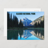 Carte Postale Parc national du Glacier (Devant / Derrière)