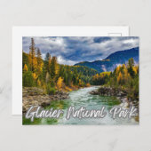 Carte Postale Parc national du Glacier (Devant / Derrière)