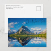 Carte Postale Parc national du Glacier du Mont Grinnell (Devant / Derrière)