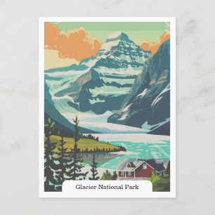 Carte Postale Parc national du Glacier, Montana USA
