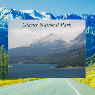 Carte Postale Parc national du Glacier St Mary Lake Travel