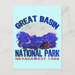 Carte Postale Parc national du Grand Bassin, Nevada