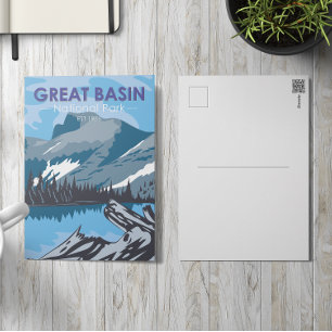 Carte Postale Parc national du Grand Bassin Nevada Vintage