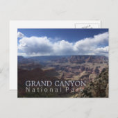 Carte Postale Parc national du Grand Canyon (Devant / Derrière)
