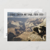 Carte Postale Parc national du Grand Canyon (Devant / Derrière)