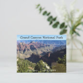 Carte Postale Parc national du Grand Canyon 100 ans (Debout devant)
