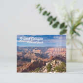 Carte Postale Parc national du Grand Canyon pendant la pluie (Debout devant)