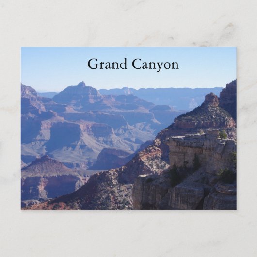 Carte Postale Parc national du Grand Canyon, South Rim (Devant)