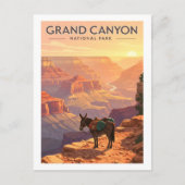 Carte Postale Parc national du Grand Canyon vintage (Devant)