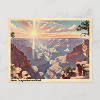 Carte Postale Parc national du Grand Canyon Vintage