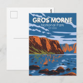 Carte Postale Parc national du Gros-Morne Canada Tourisme Art Vi (Devant / Derrière)