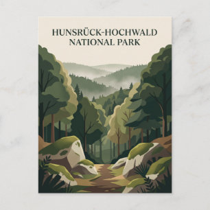Carte Postale Parc national du Hunsrück-Hochwald Allemagne