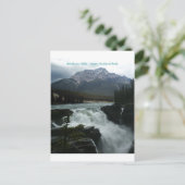 Carte Postale Parc national du Jasper des chutes Athabasca (Debout devant)