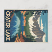 Carte Postale Parc national du lac Crater (Devant)