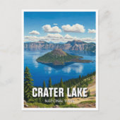 Carte Postale Parc national du lac Crater Oregon Travel (Devant)