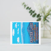 CARTE POSTALE PARC NATIONAL DU LAC CRATER - OREGON USA (Debout devant)