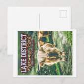 CARTE POSTALE PARC NATIONAL DU LAC - CUMBRIA ANGLETERRE (Devant / Derrière)